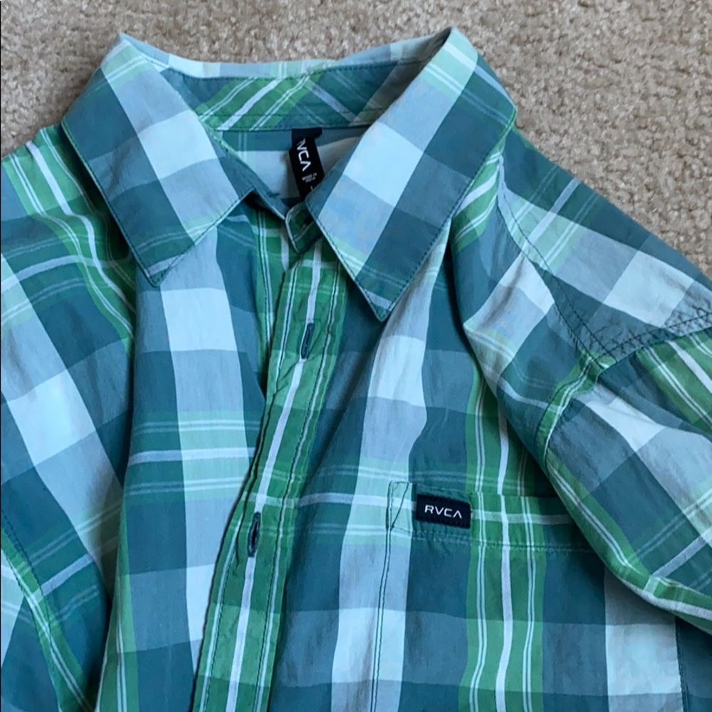 RVCA Button Down Long Sleeve.